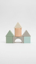 Set de bloques de silicona pastel